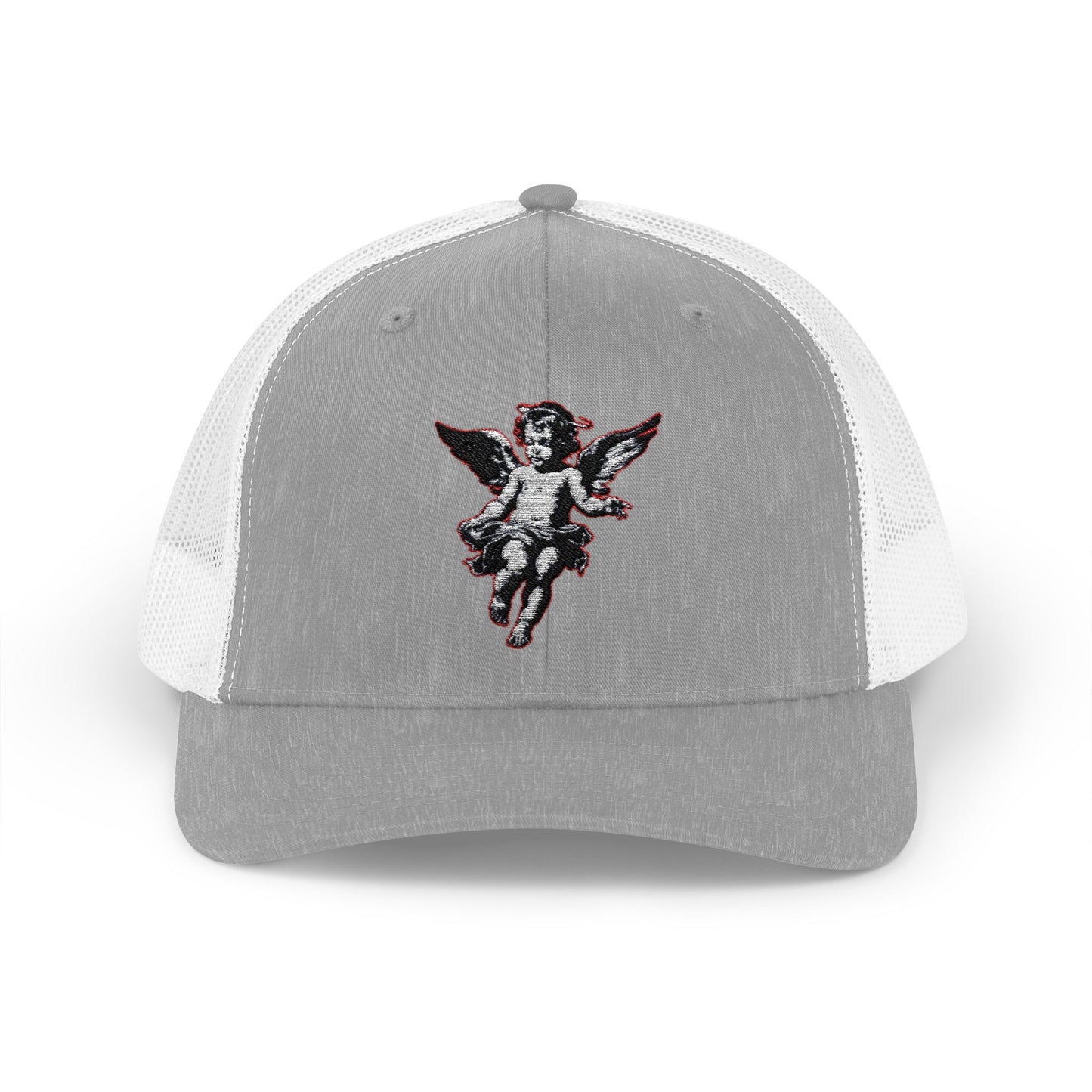 Angel Sequin Snapback Trucker Cap, Trendy Hat for Teens, Summer Style, Festival Wear, Gift for Friends, Casual Accessories