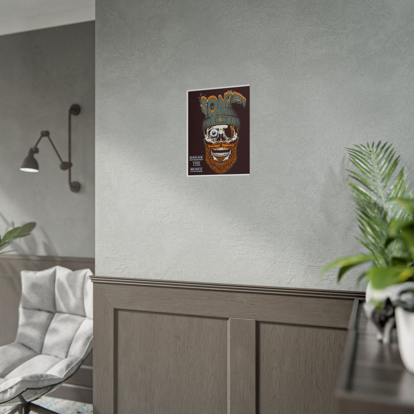 Skull Art Print