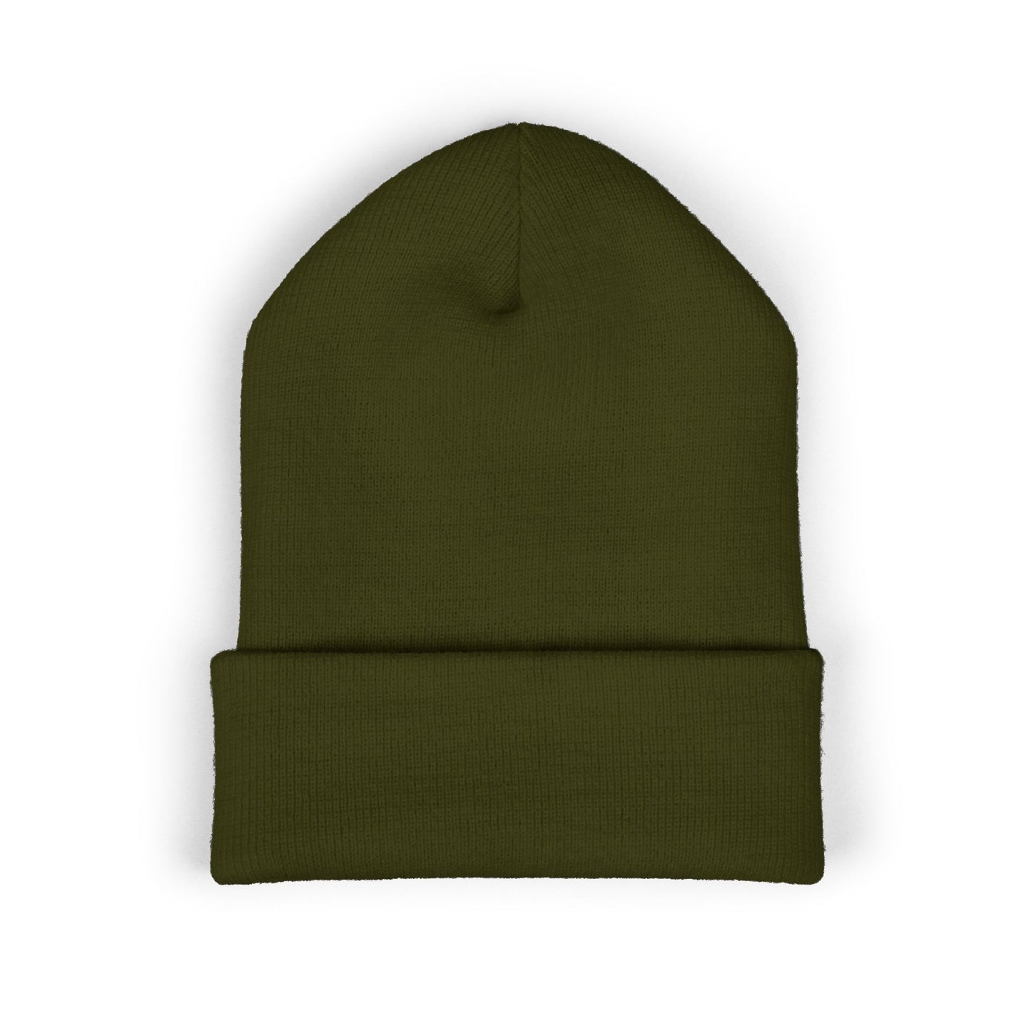 Classic Cuffed Beanie Hat, Embroidered Winter Hat, Unisex Knit Cap, Warm Beanie for Gift, Casual Outdoor Accessory
