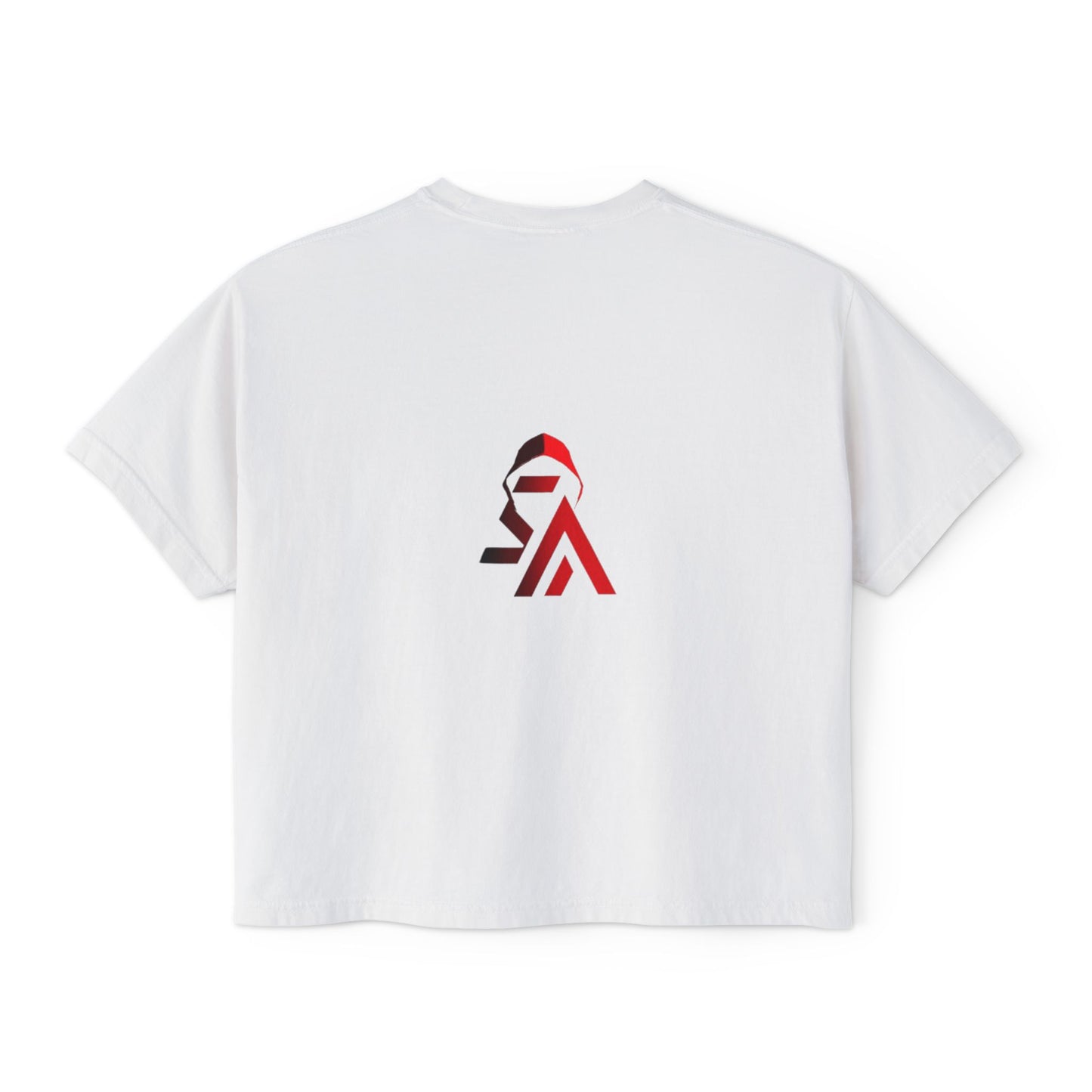Graphic Women's Boxy Tee - Trendy Streetwear, Casual Wear, Unique Gift for Festivals, Music Lovers, Art Enthusiasts
