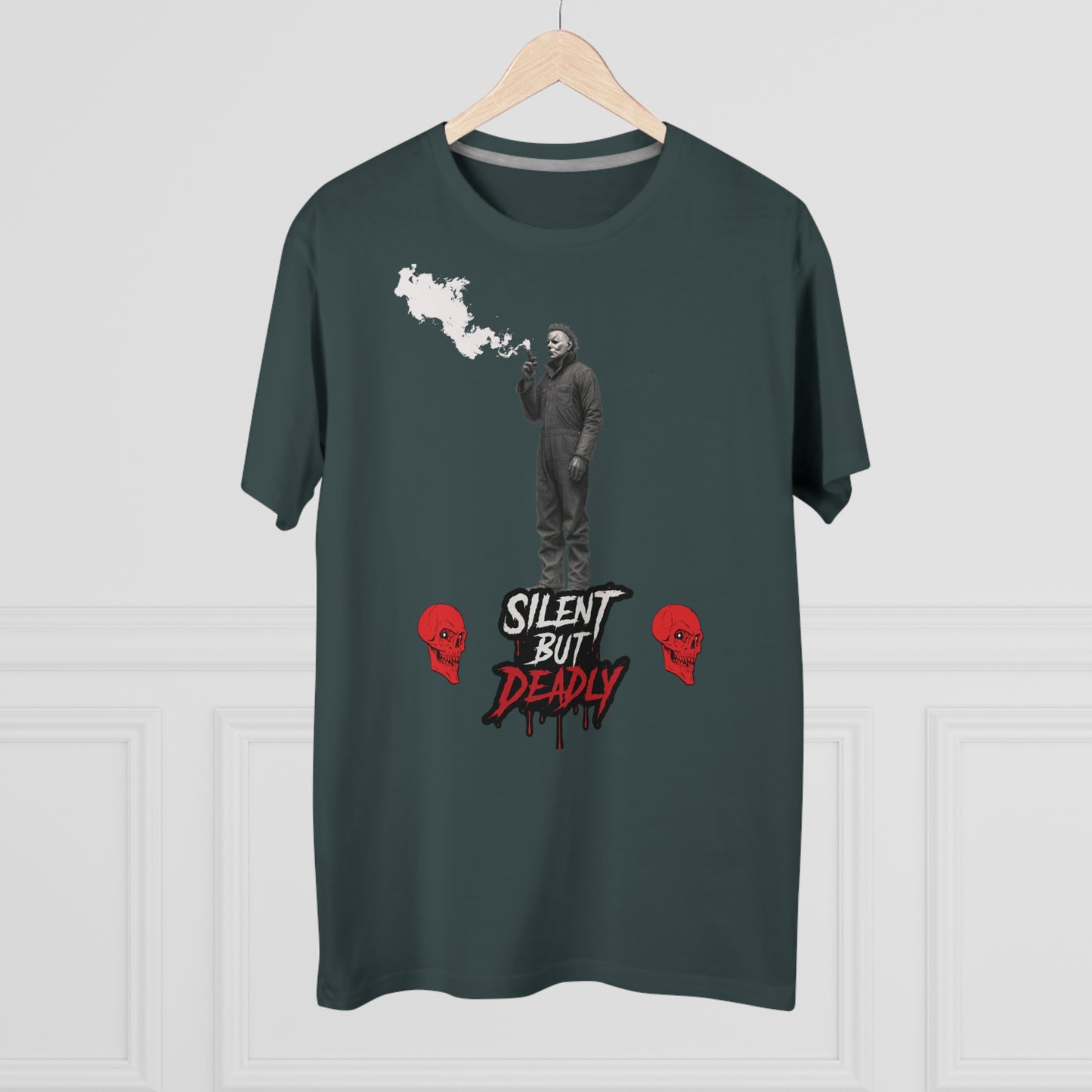 Men's Graphic Tee, Modern-fit T-Shirt, Casual Wear, Gift for Friends, Halloween Costume, Streetwear Fashion