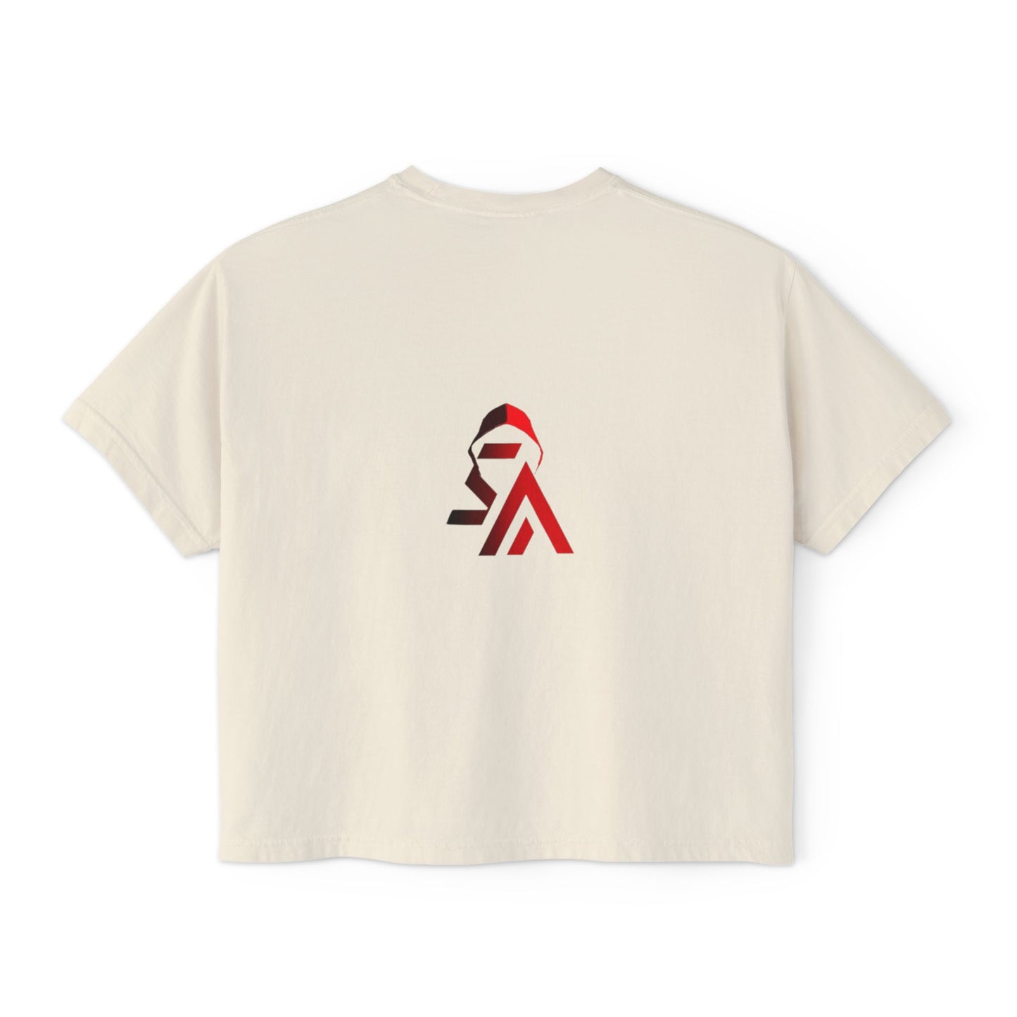 Graphic Women's Boxy Tee - Trendy Streetwear, Casual Wear, Unique Gift for Festivals, Music Lovers, Art Enthusiasts