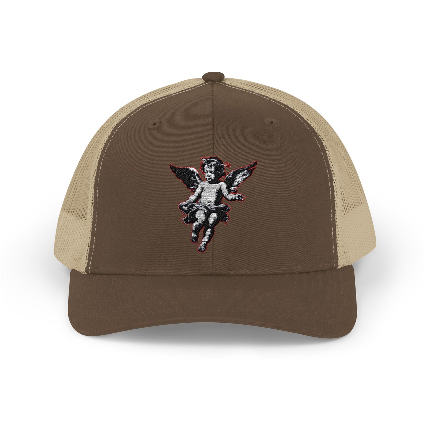 Angel Sequin Snapback Trucker Cap, Trendy Hat for Teens, Summer Style, Festival Wear, Gift for Friends, Casual Accessories