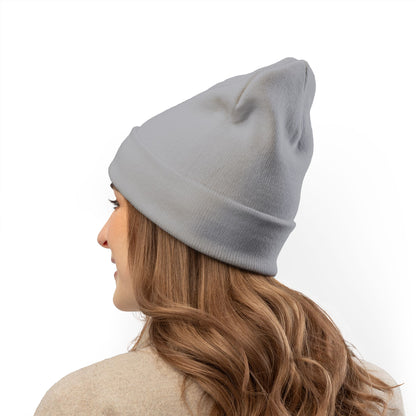 Cozy Embroidered Knit Beanie, Winter Hat, Fashion Accessory, Gift for Her, Seasonal Beanie, Warm Headwear