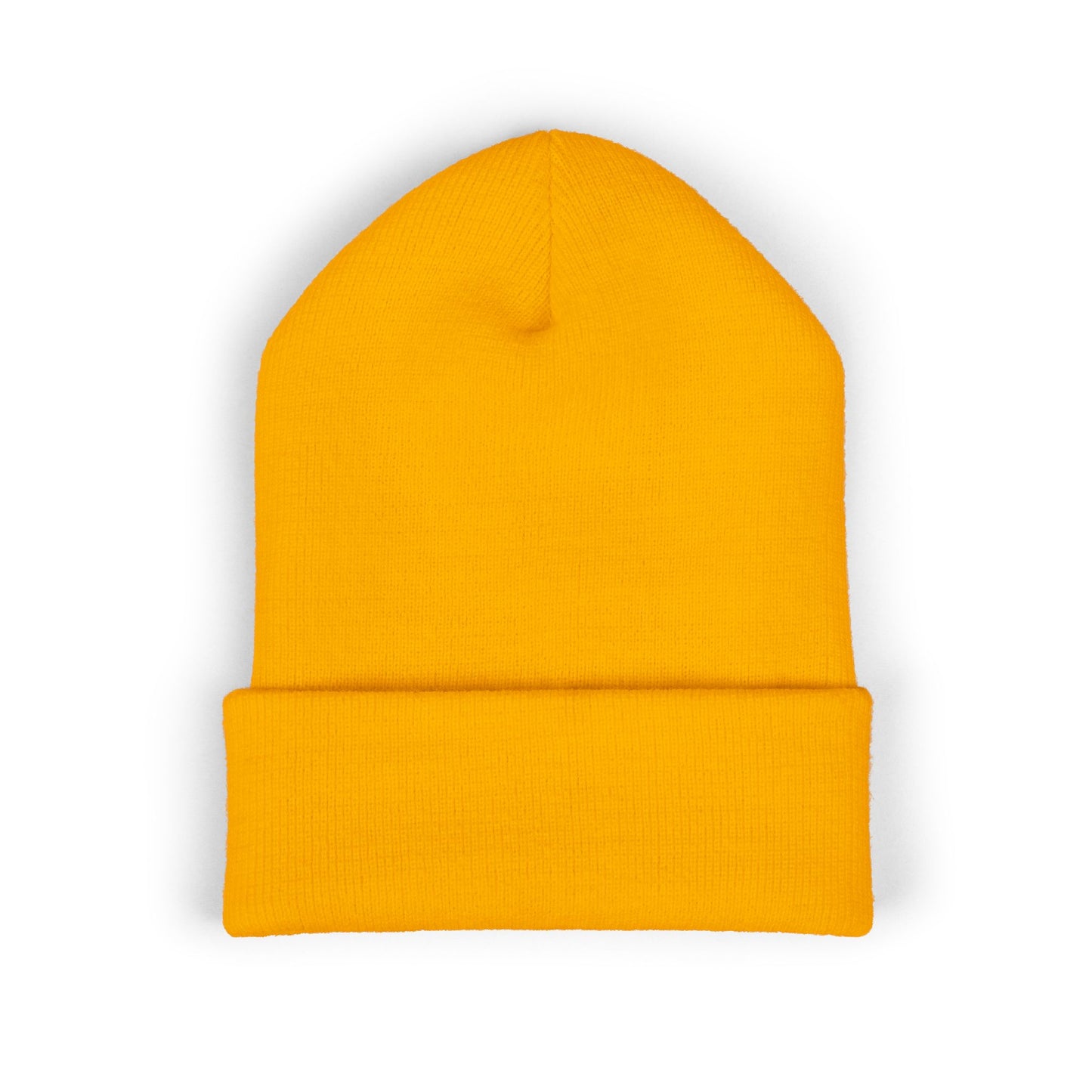 Classic Cuffed Beanie Hat, Embroidered Winter Hat, Unisex Knit Cap, Warm Beanie for Gift, Casual Outdoor Accessory