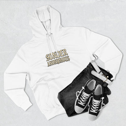 Sonder Anonymous Three-Panel Fleece Hoodie for Ultimate Comfort, Casual Style, Streetwear, Unique Gift, Everyday Wear