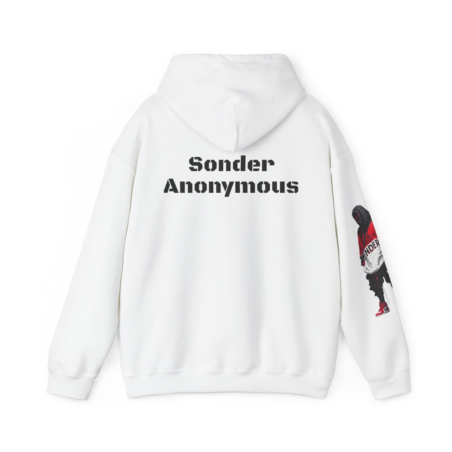 Sonder Anonymous Hoodie, Unisex Sweatshirt, Casual Wear, Streetwear, Gift for Him, Gift for Her, Everyday Comfort
