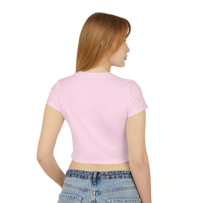 Sonder Anonymous Women's Baby Tee | Cute Graphic Crop Top for Casual Outfits, Perfect for Night Out, Summer Parties, Gift Ideas