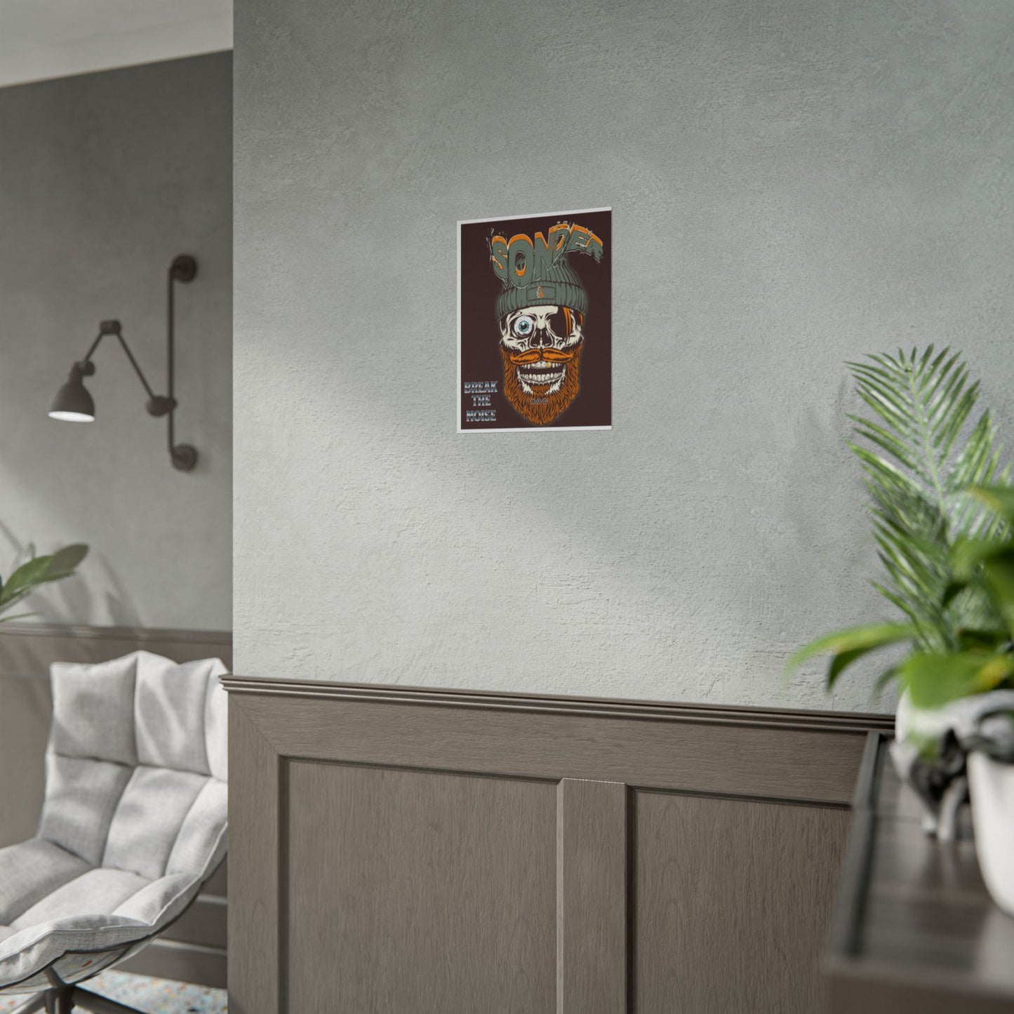 Skull Art Print