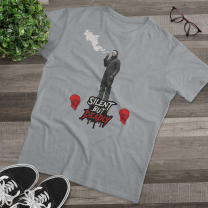 Men's Graphic Tee, Modern-fit T-Shirt, Casual Wear, Gift for Friends, Halloween Costume, Streetwear Fashion