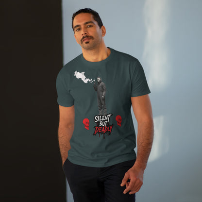 Men's Graphic Tee, Modern-fit T-Shirt, Casual Wear, Gift for Friends, Halloween Costume, Streetwear Fashion