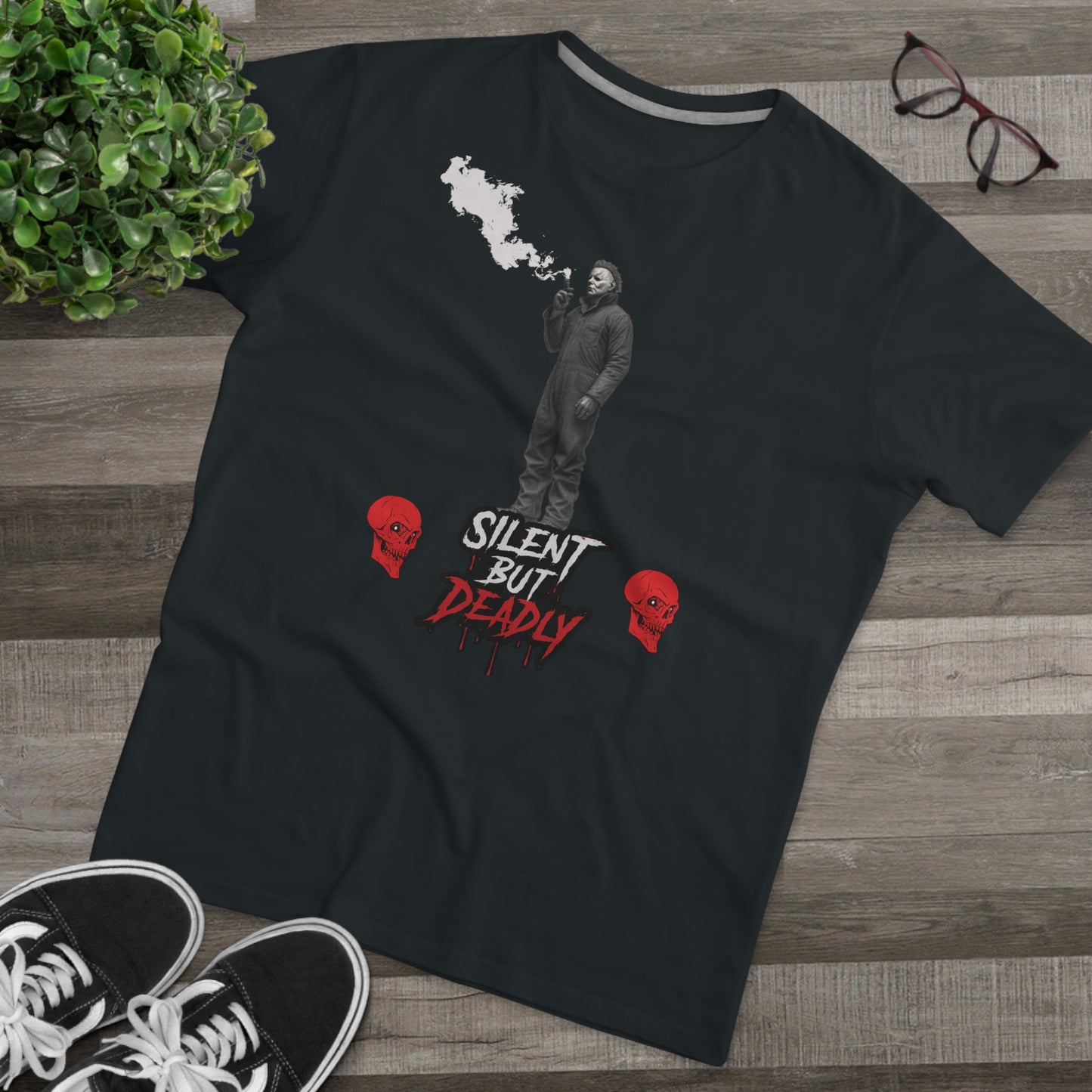 Men's Graphic Tee, Modern-fit T-Shirt, Casual Wear, Gift for Friends, Halloween Costume, Streetwear Fashion
