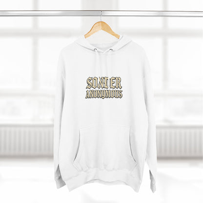 Sonder Anonymous Three-Panel Fleece Hoodie for Ultimate Comfort, Casual Style, Streetwear, Unique Gift, Everyday Wear