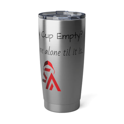 Vagabond 20oz Tumbler: Motivational Travel Mug, Gift for Nomads, Adventure Cup, Self-Care Tumbler, Inspirational Drinkware