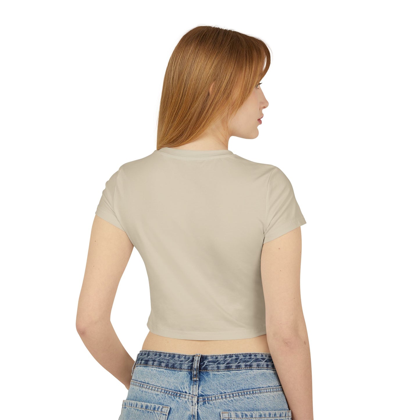 Sonder Anonymous Women's Baby Tee | Cute Graphic Crop Top for Casual Outfits, Perfect for Night Out, Summer Parties, Gift Ideas