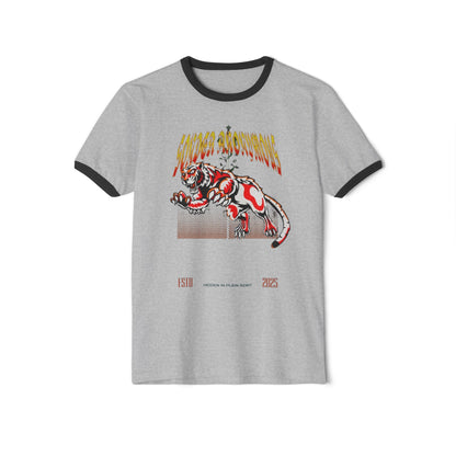 Retro Graphic Dinosaur T-Shirt, Unisex Cotton Tee, Vintage Style, Perfect for Kids & Adults, Great Gift for Dinosaur Lovers, Casual Wear