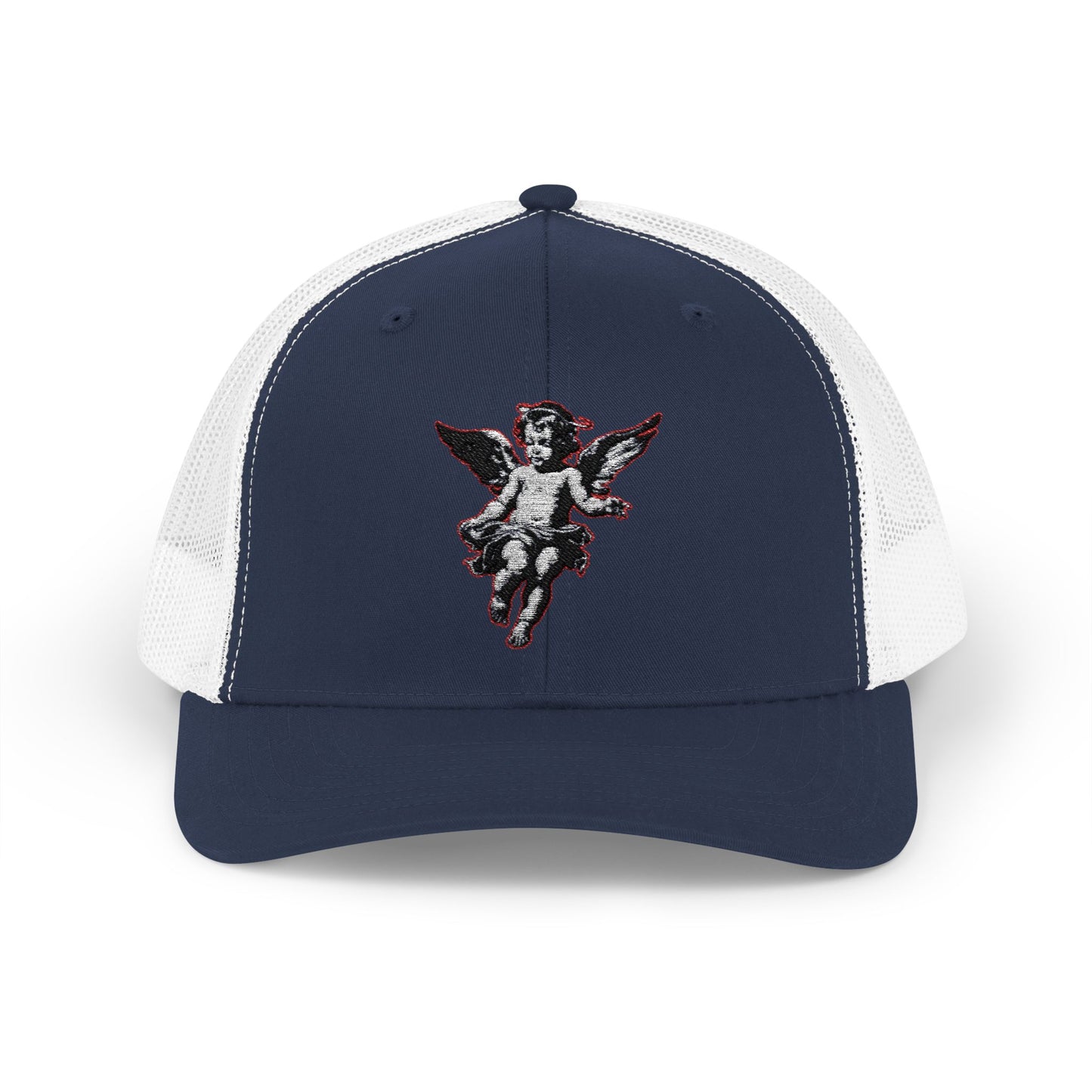 Angel Sequin Snapback Trucker Cap, Trendy Hat for Teens, Summer Style, Festival Wear, Gift for Friends, Casual Accessories
