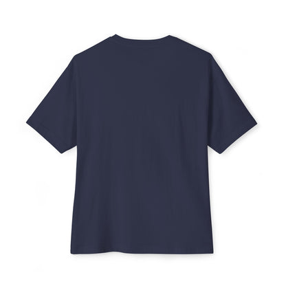 Unisex Oversized Boxy Tee - Keep Staring Graphic Shirt, Casual Daily Wear, Gift for Friends, Trendy Fashion, Street Style