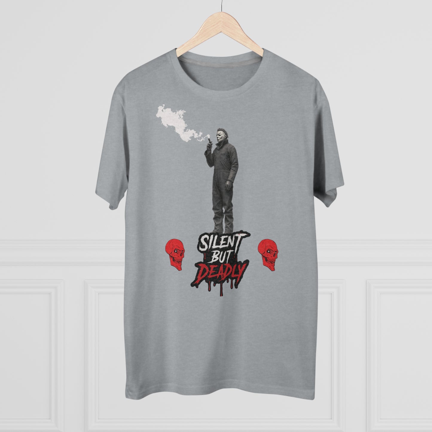 Men's Graphic Tee, Modern-fit T-Shirt, Casual Wear, Gift for Friends, Halloween Costume, Streetwear Fashion