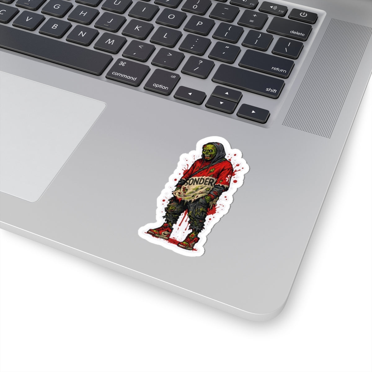 Zombie-Themed Kiss-Cut Stickers | Edgy Decor, Laptop Accessories, Halloween Decor, Creative Gifts, Unique Art