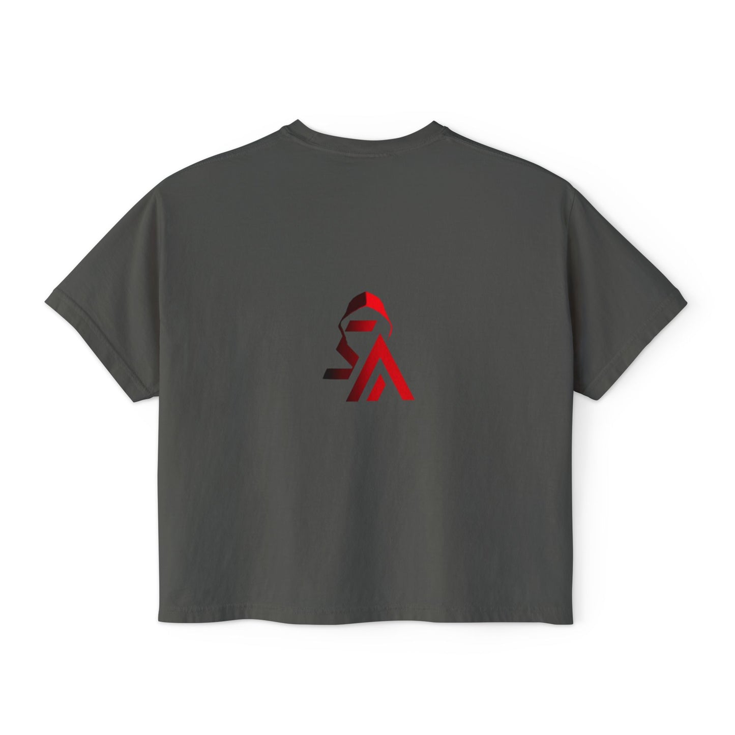 Graphic Women's Boxy Tee - Trendy Streetwear, Casual Wear, Unique Gift for Festivals, Music Lovers, Art Enthusiasts