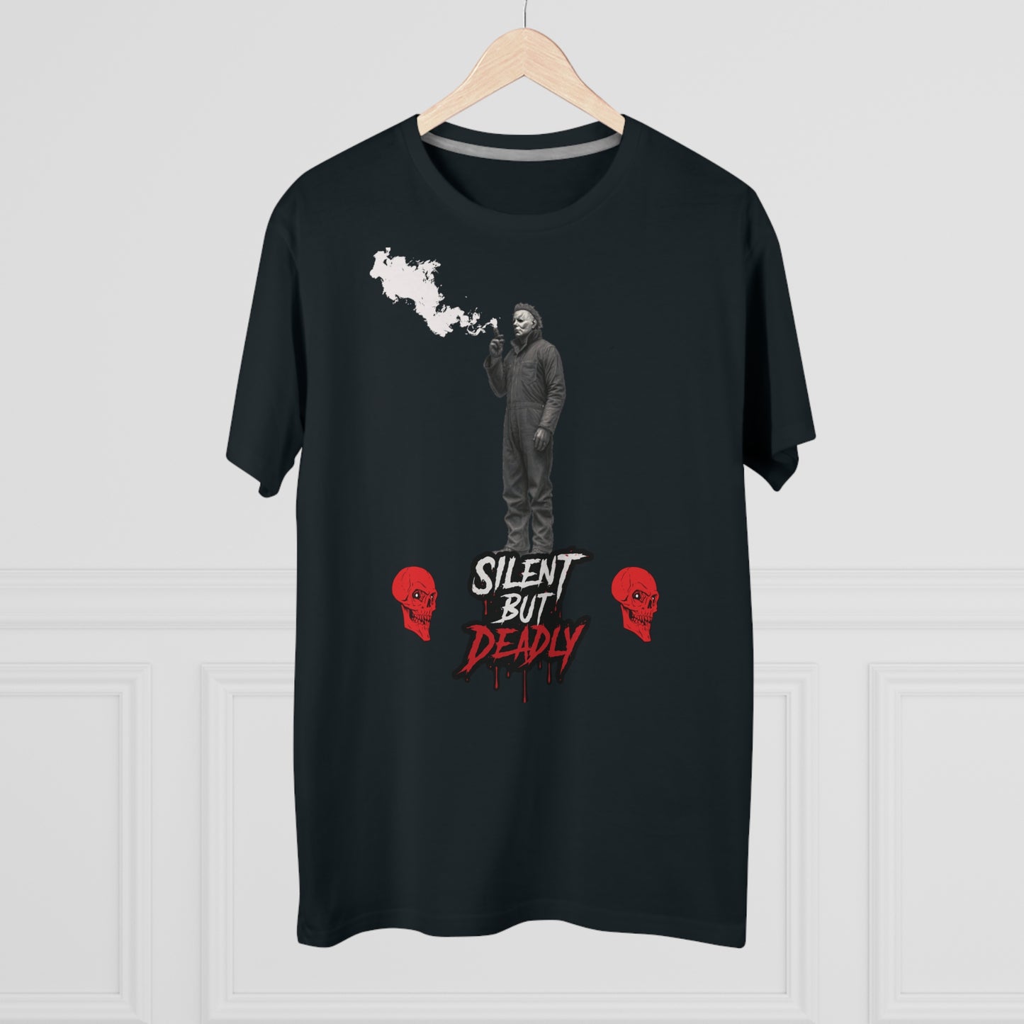 Men's Graphic Tee, Modern-fit T-Shirt, Casual Wear, Gift for Friends, Halloween Costume, Streetwear Fashion