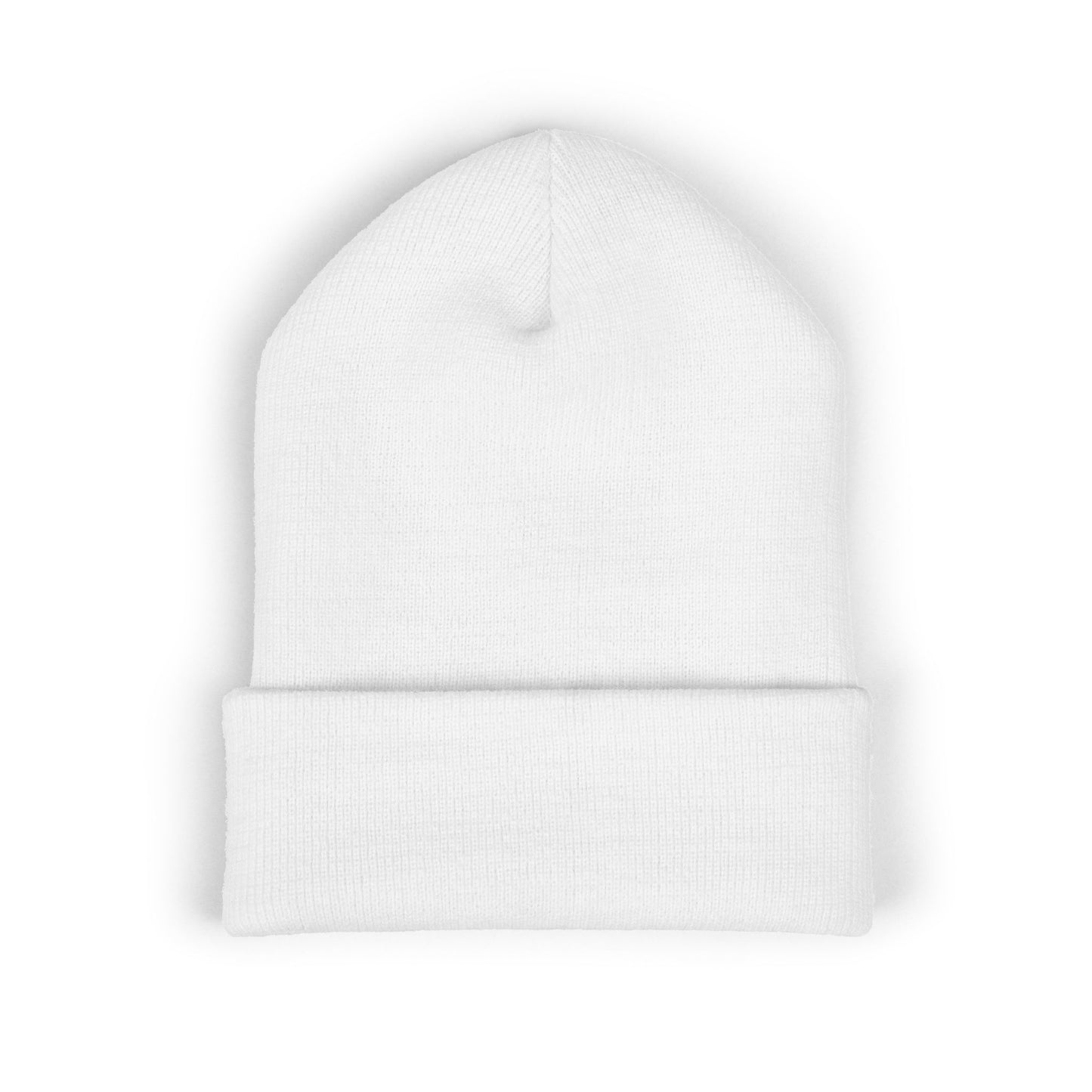 Classic Cuffed Beanie Hat, Embroidered Winter Hat, Unisex Knit Cap, Warm Beanie for Gift, Casual Outdoor Accessory