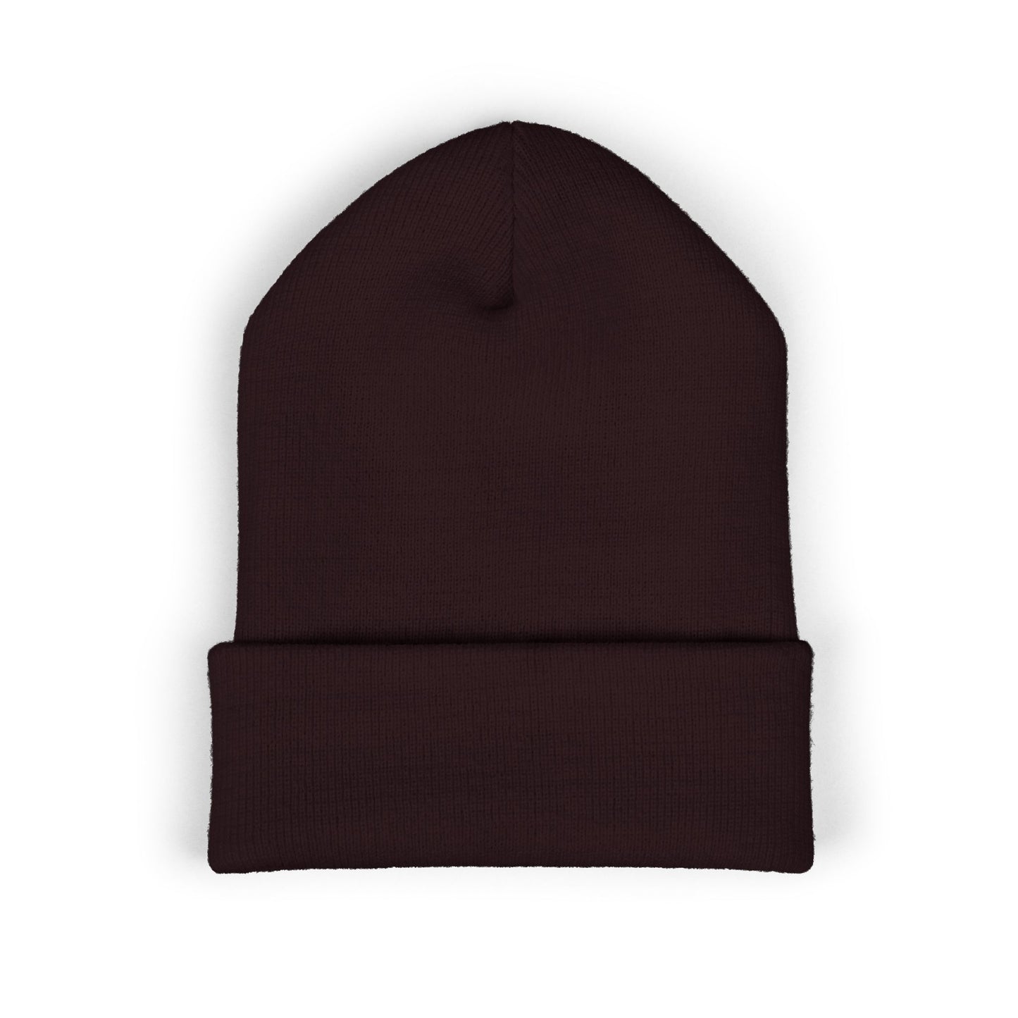 Classic Cuffed Beanie Hat, Embroidered Winter Hat, Unisex Knit Cap, Warm Beanie for Gift, Casual Outdoor Accessory