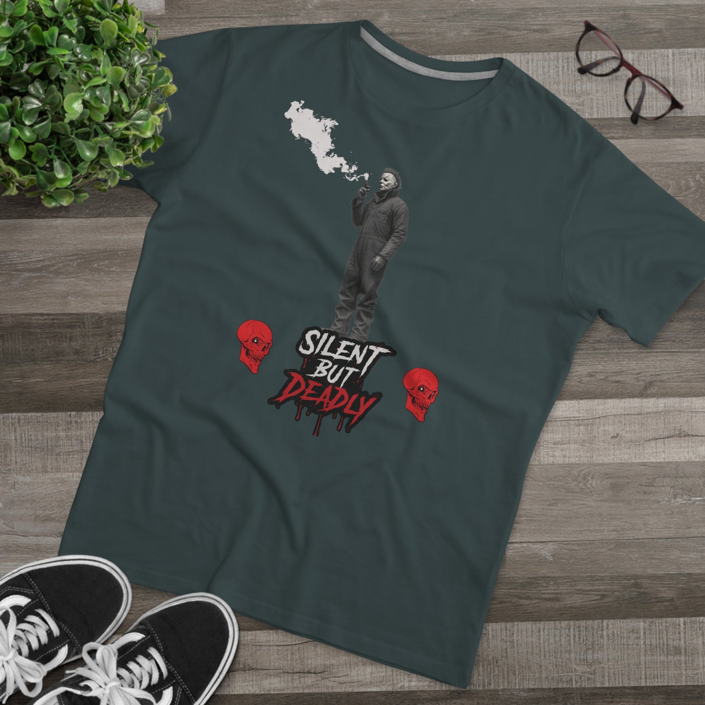 Men's Graphic Tee, Modern-fit T-Shirt, Casual Wear, Gift for Friends, Halloween Costume, Streetwear Fashion