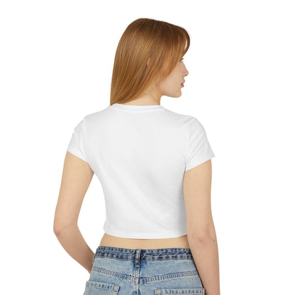Sonder Anonymous Women's Baby Tee | Cute Graphic Crop Top for Casual Outfits, Perfect for Night Out, Summer Parties, Gift Ideas