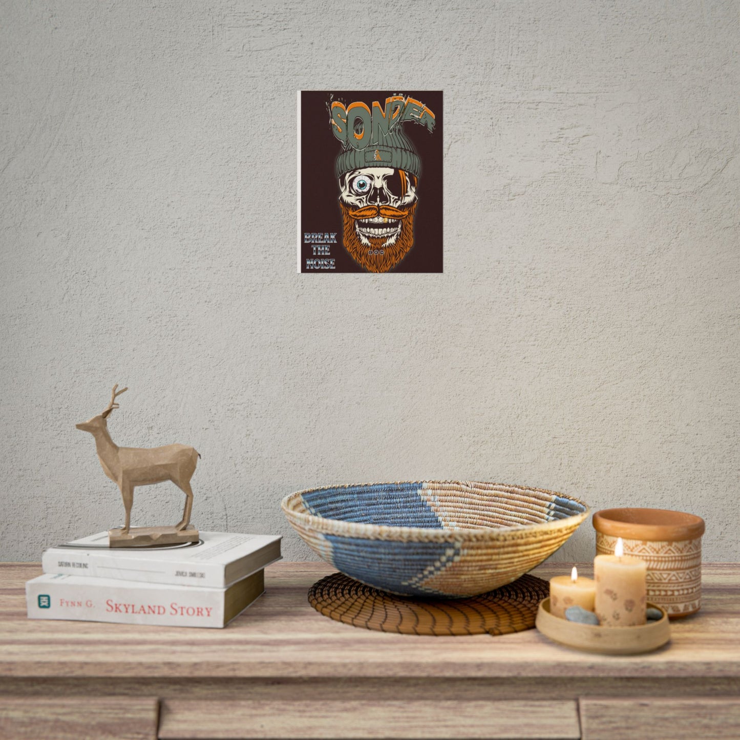 Skull Art Print