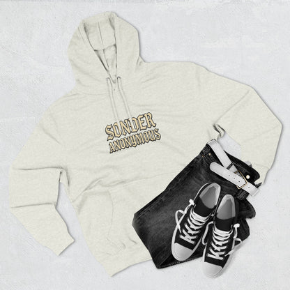 Sonder Anonymous Three-Panel Fleece Hoodie for Ultimate Comfort, Casual Style, Streetwear, Unique Gift, Everyday Wear