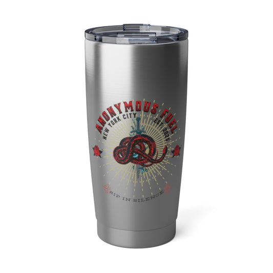Traveler's 20oz Stainless Steel Tumbler, Inspirational Gift, Adventure Mug, Personalized Travel Cup, Eco-Friendly Travel Sculpt