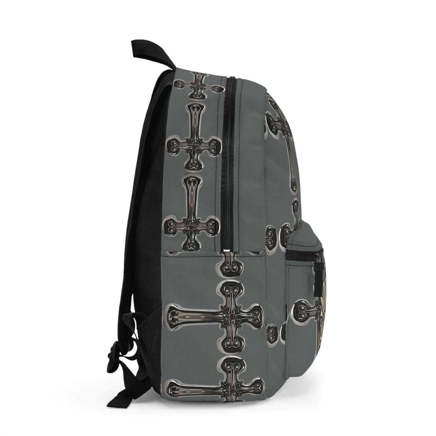 Sonder Anonymous Backpack with Cross Design – Stylish, Unique, Perfect for School, Travel, Gifts, or Everyday Use